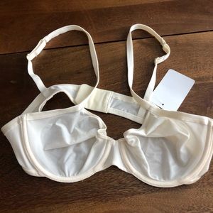 Wolford Cream Satin bra